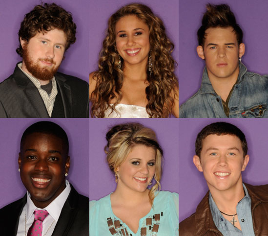 american idol contestants left. with six contestants left,