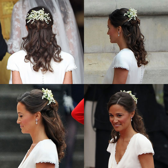 Pippa Middleton looked gorgeous at the royal wedding today acting as the 