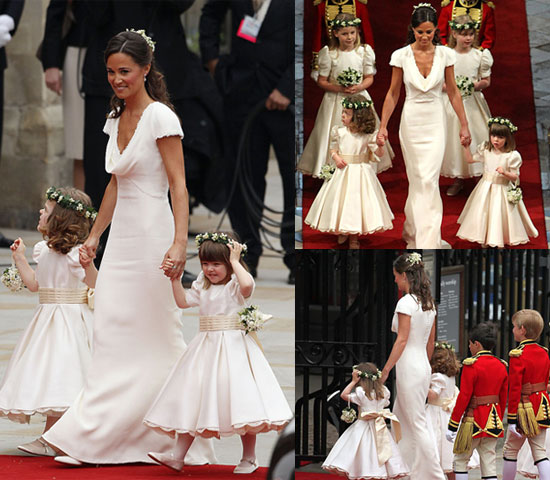  Catherine Duchess of Cambridge dressed her sister Pippa Middleton 