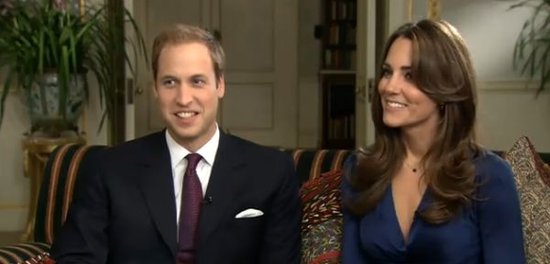 kate and william engagement announcement. kate middleton prince williams