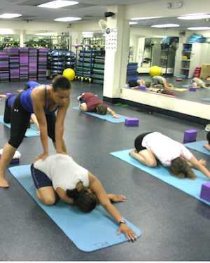 yoga class yoga class