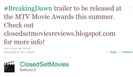 breaking dawn trailer 2011. Breaking Dawn Part 1 Trailer