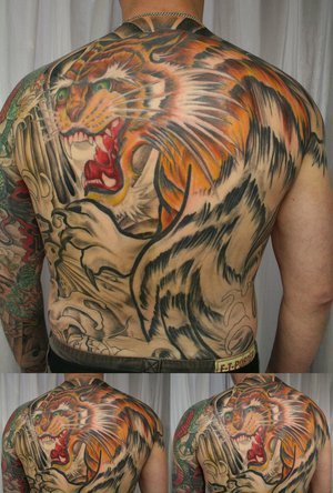 Japanese Tiger Tattoo 12 