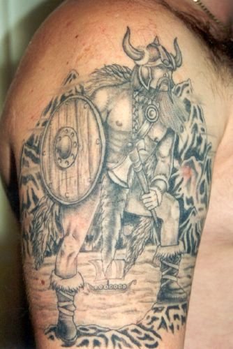 Related Viking Men Tattoo