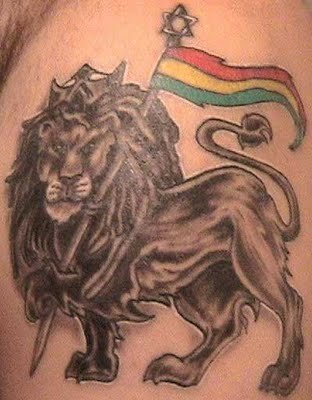 Back Japanese Lion Tattoos 12 