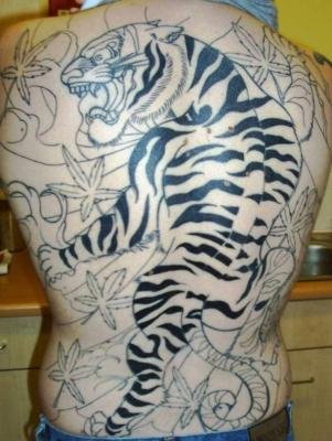 Japanese Tiger Tattoo 2 