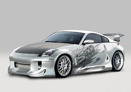 Tuned Nissan 350z Wallpaper