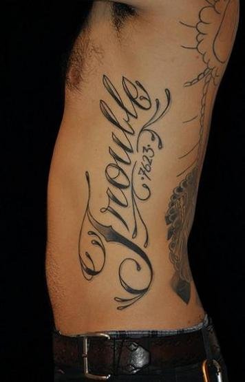 tattoo lettering fonts cursive Tattoos Zimbio