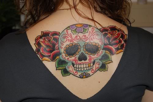 candy skull tattoo. candy skull tattoo. candy skull tattoo. Sugar-Skull-Roses-Tattoo.