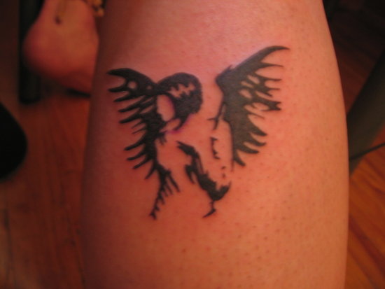 tribal tattoos of angel wings Gothic Angel Wings My latest