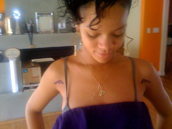 BigBang Rihanna 39s tattoo