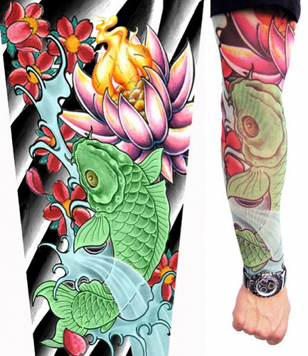 Flower Sleeve Tattoo