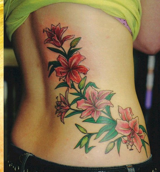 flower sleeve tattoo designs