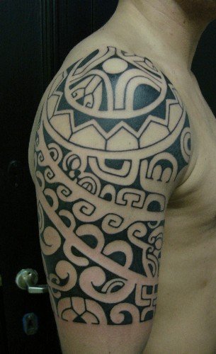 hawaiian tribal tattoo. Hawaiian Tribal Tattoo Designs