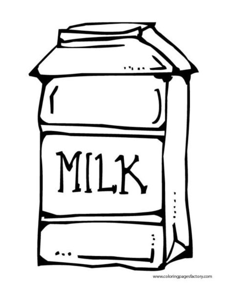 dairy coloring pages to print - photo #50