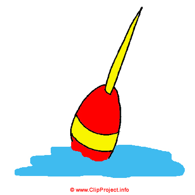 cartoon fishing rod. Clipart Fishing Rod