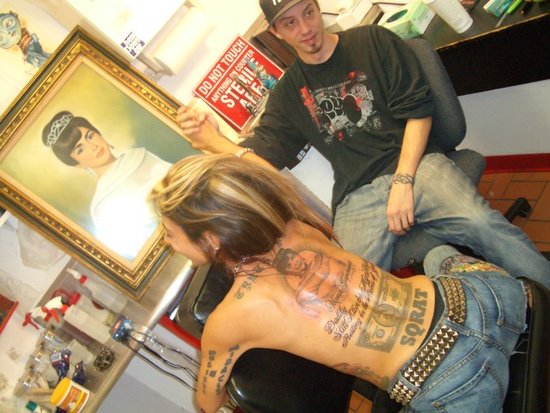boxing gloves tattoos. oxing gloves tattoo. at TATTOO SEEN - 3177 East; at TATTOO SEEN - 3177 East