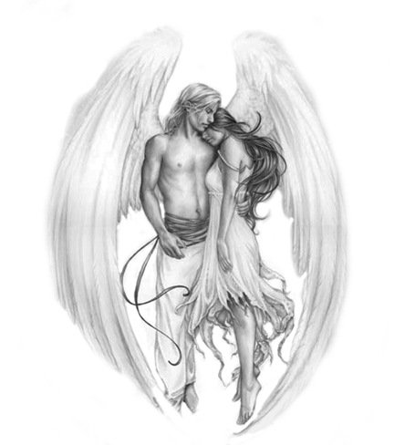 Guardian Angel Warrior tattoo