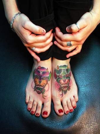 angel and demon tattoos. Published April 30, 2010 at 403 × 500 in angel and demon tattoos angel devil tattoos22. Demon Tattoos
