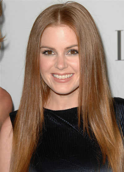 isla fisher hair color. makeup isla fisher short hair.
