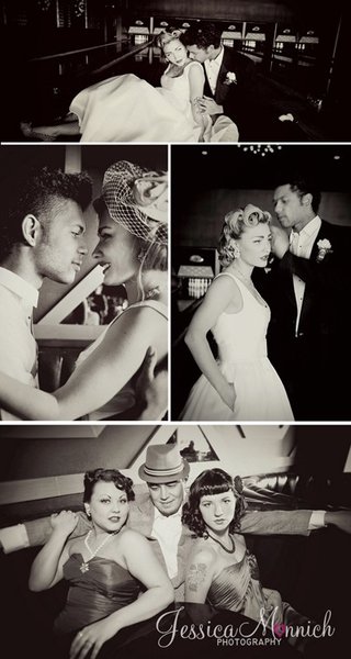 Check out this fabulously scrummy 50s style wedding photoshoot by Jessica