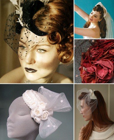 Wedding Hairstyles Fascinators on Vintage Birdcage Top Best Wedding Hairstyles For Brides Birdcage Veils