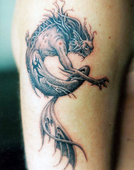 celtic Dragon Tattoo Designs,