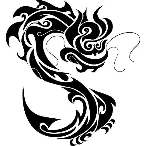 Chinese Dragon Tattoos Design