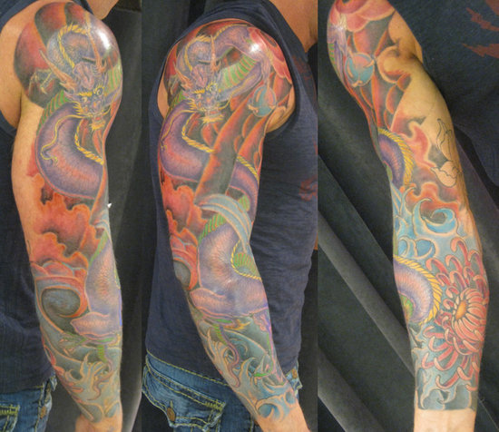 Arm Sleeve Tattoos Women - Men