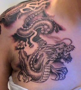 Dragon+tattoos+for+men+on+back