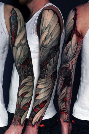Arm Sleeve Tattoos Women - Men