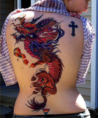 japanese dragon tattoo women. Best Japanese Dragon Tattoo,