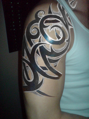 half sleeve tribal tattoo designs for men