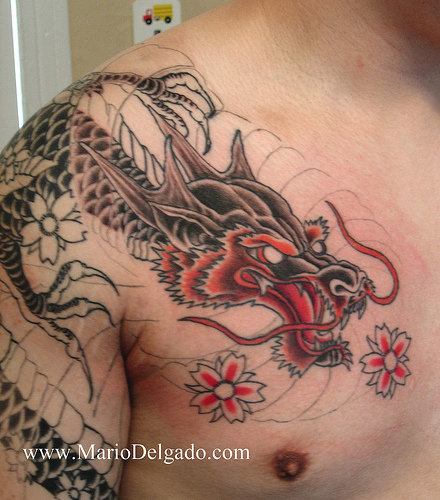 Dragon Head Tattoo Dragon Head Tattoo Pictures Head Tattoos Dragon Tattoo
