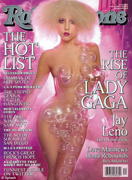 Lady GaGa Rolling Stones Cover June 2009