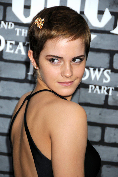 emma watson pixie cut. Emma Watson#39;s Pixie Haircut