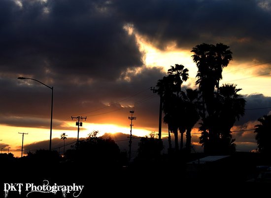 Sunset In CA, Taken with Canon rebel T1i. 