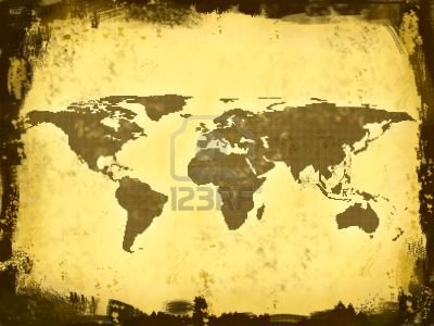 world map continents oceans. world map continents and