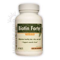 Biotin Forte with Zinc 3 Mg