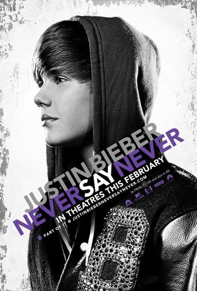 justin bieber never say never poster. hair Justin Bieber: Never Say