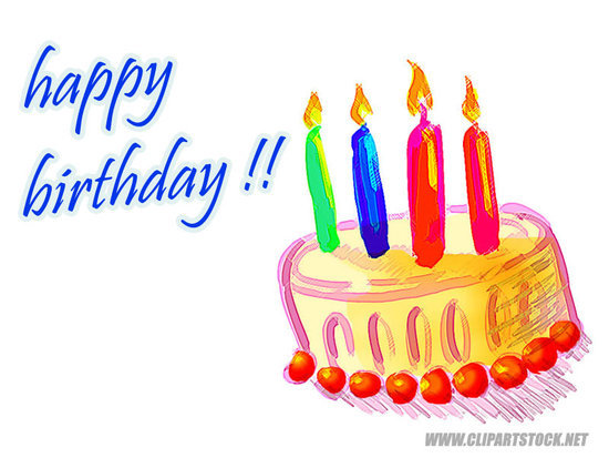 funny birthday pictures clip art. Happy Birthday Cake Clip Art