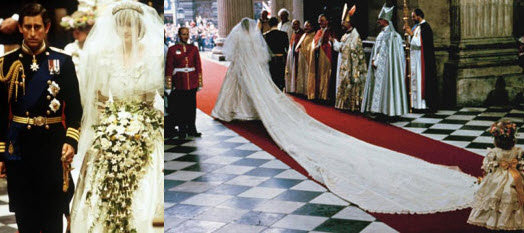 princess diana wedding gown. princess diana wedding dress.