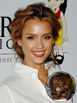 celebrity updo hairstyles 2011. Celebrity Updo Hairstyle Pictures