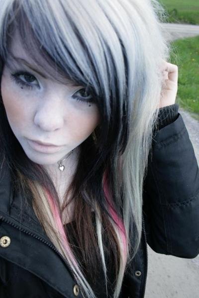 Scene Hairstyles With Full Fringe. Scene Hairstyles with Bangs