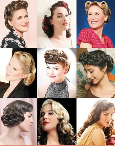 pin curls hairstyles. Pin Curl Hairstyles