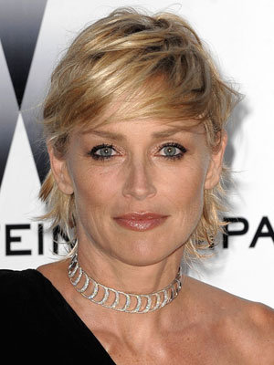 sharon stone haircuts. Sharon Stone Hairstyles