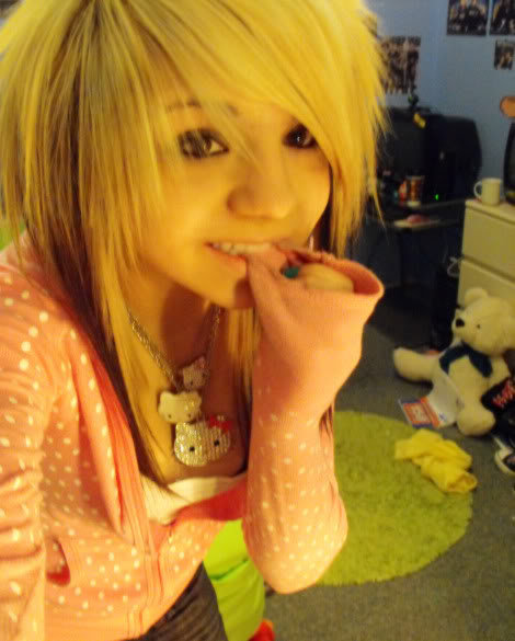 how to do scene hairstyles. scene hairstyles for girls