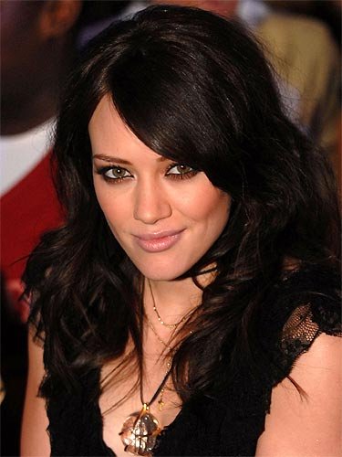 hilary duff hair fringe. Hilary Duff Hairstyle Pictures