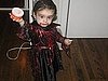 Lots of Hair Product For This Lil Vampire