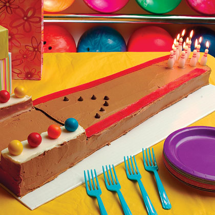 Bowling Lane Cake